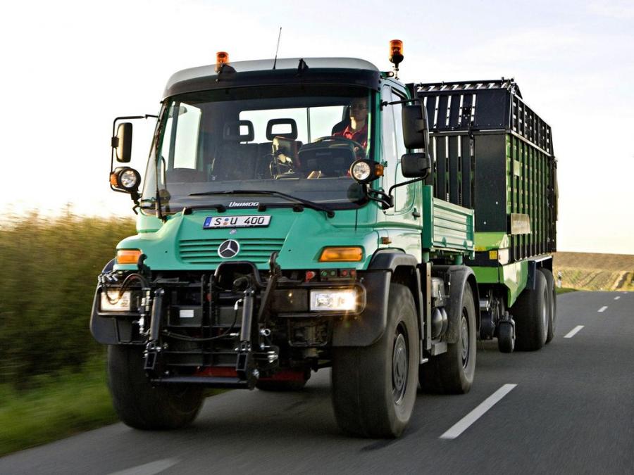  Mercedes-Benz Unimog U400 2000 года  (фото 13 из 19)
